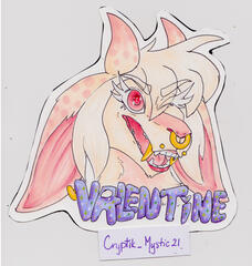 Valentine Badge