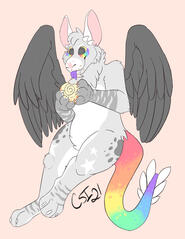 Skittles Bun - Flat Color Full Body