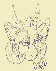 Orias - Headshot Sketch